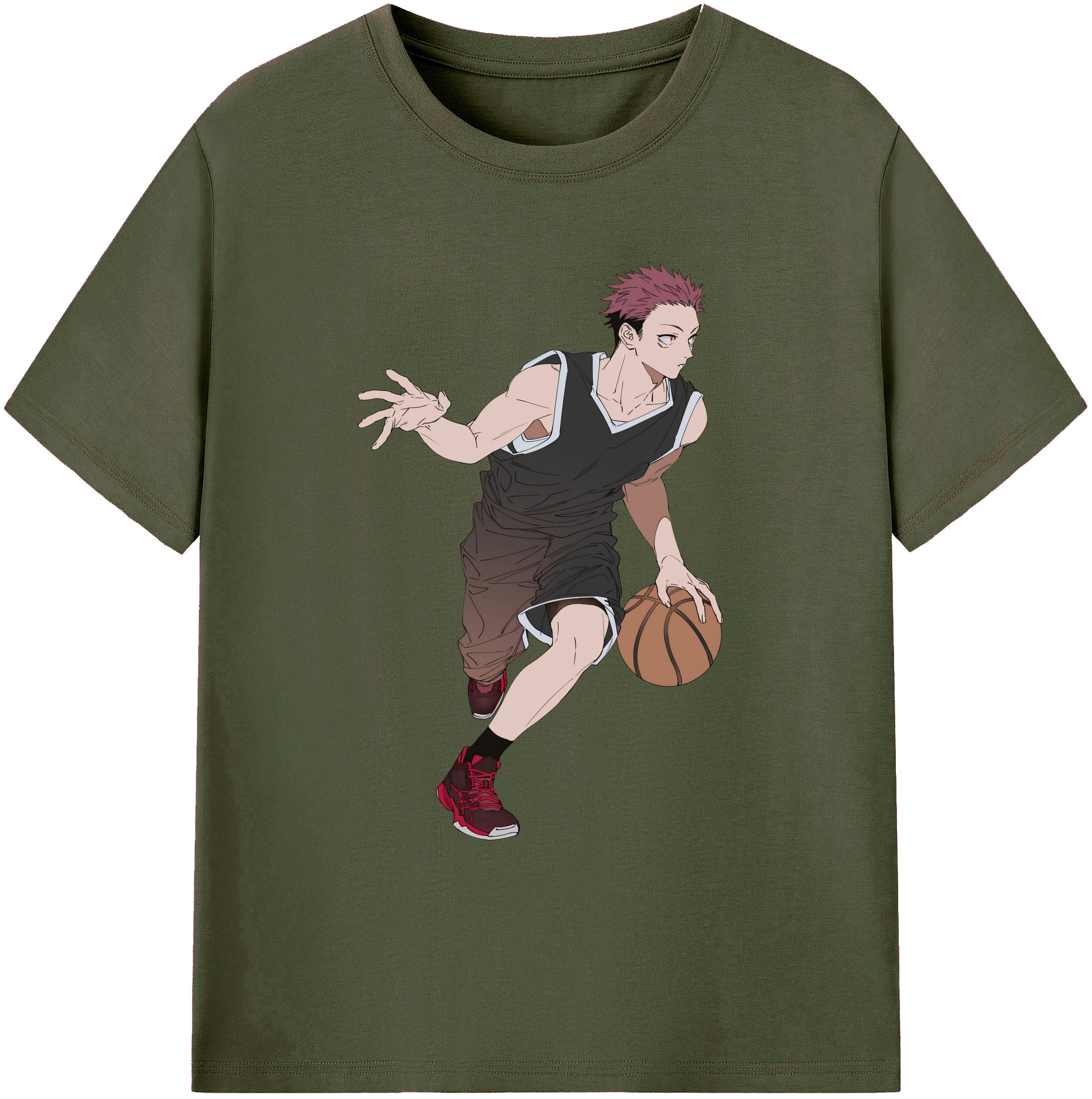（画像用） 呪術廻戦 Jujutsu Kaisen 綿100％ メンズ半袖Tシャツ｜肌触りやわらか＆通気性